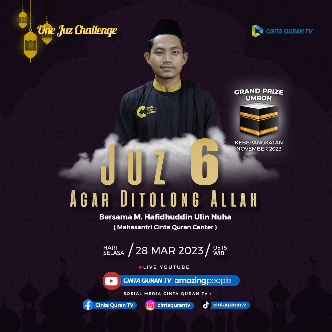 One Juz Challenge (Juz 6)