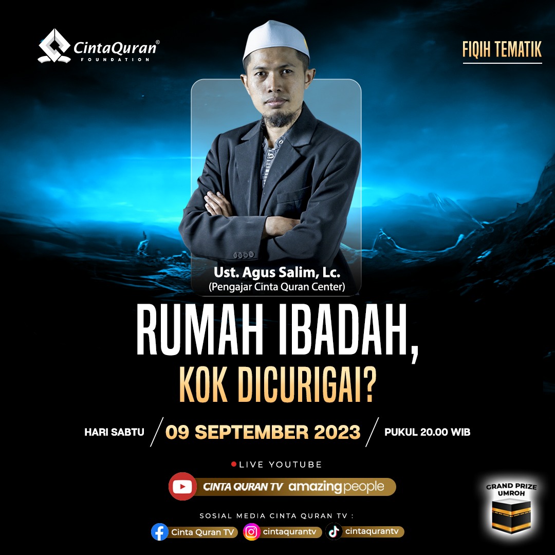 Rumah Ibadah, Kok Dicurigai?
