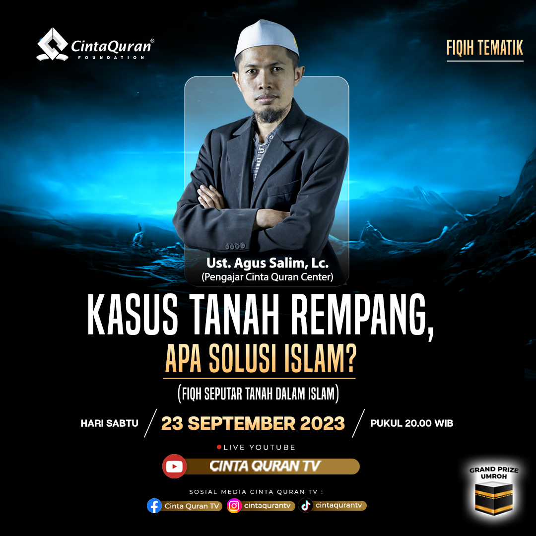 Kasus Tanah Rempang, Apa Solusi Islam?