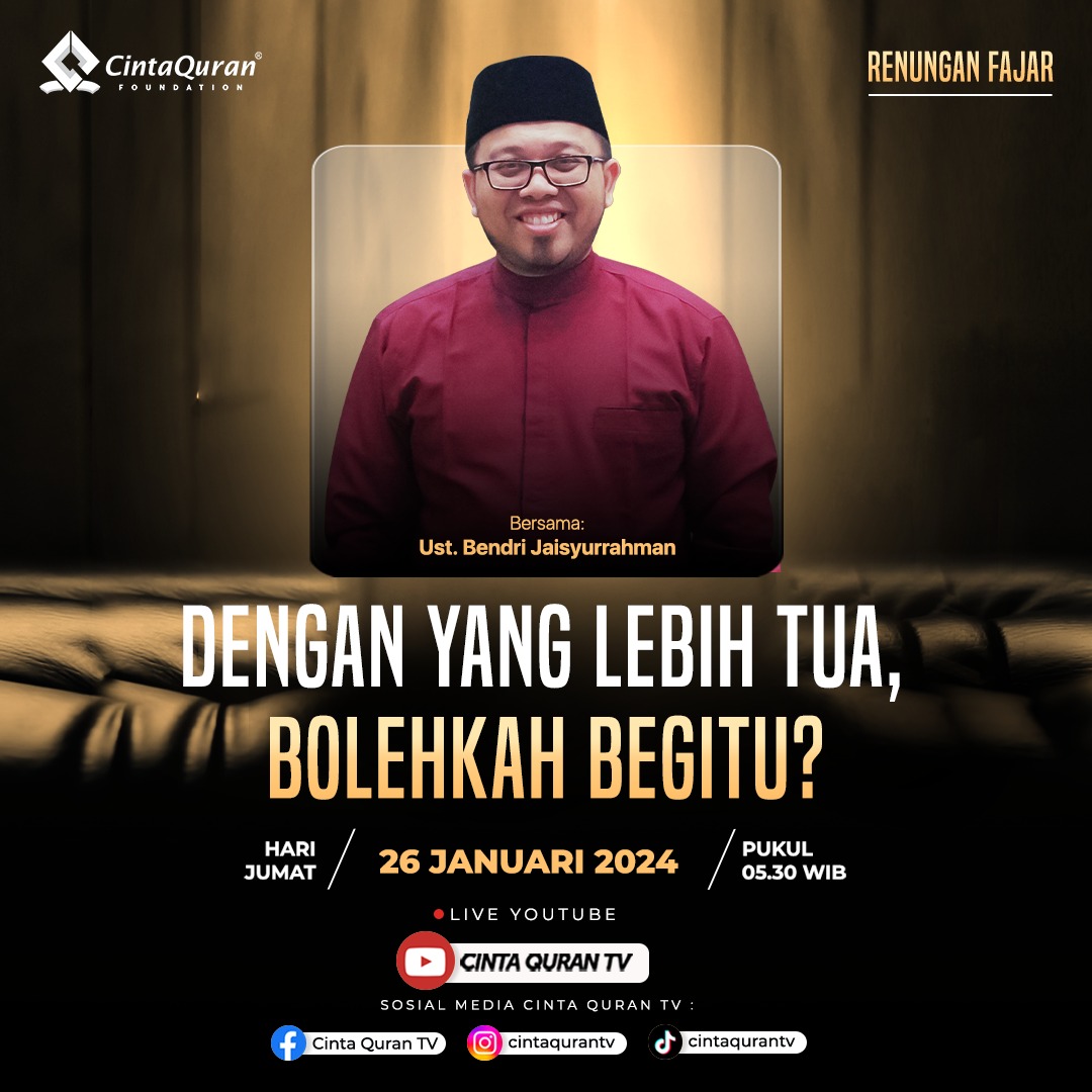 Dengan Yang Lebih Tua, Bolehkah Begitu?